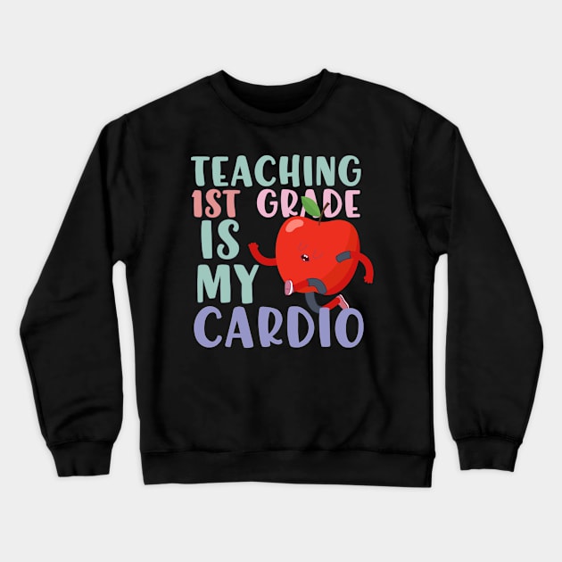 teaching Crewneck Sweatshirt by CurlyDesigns